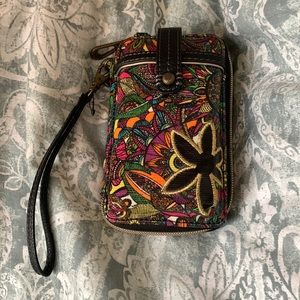 Wristlet or Crossbody Sakroots NWT